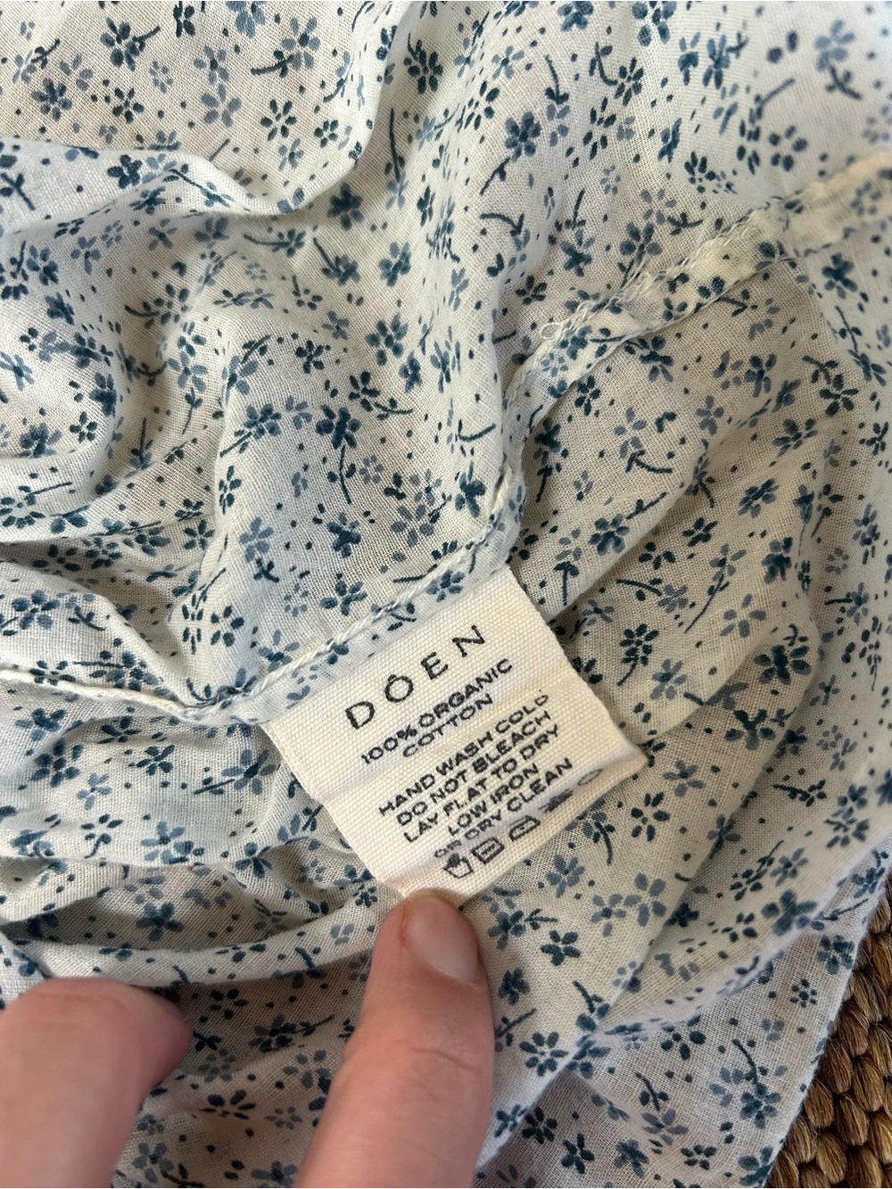 Doen girls ruffle sleeve floral dress | girls size 6 - Picture 5 of 7